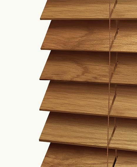 Dřevěné horizontání žaluzie